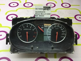 Quadrante Nissan Micra III - Ref OEM :  BC63D